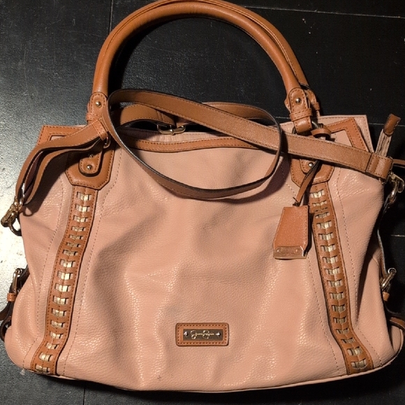 Pink Leather Tote Bag - Picture 1 of 7